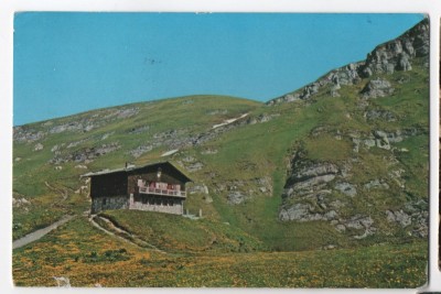 CPI B 11610 CARTE POSTALA - MUNTII BUCEGI. CABANA CARAIMAN foto
