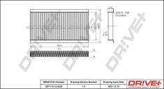 Dr!ve+ DP1110.12.0230 Filtru, aer habitaclu