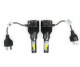 Set Becuri H4 2 faze cu LED LX88 30W - 4800 lumen 6000k 12-24V