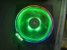 Cooler AMD Wraith Prism RGB LED Socket AM4 Ryzen. foto