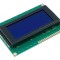 Afișaj LCD Alfanumeric 16x4 STN Negativ LED Albastru