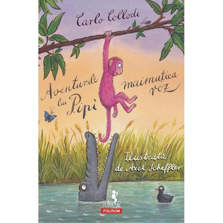 Aventurile lui Pipi, maimutica roz - Carlo Collodi