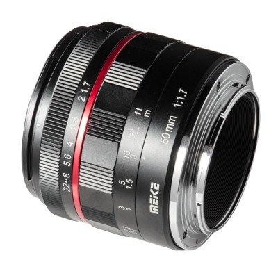 Obiectiv manual Meike 50mm F1.7 pentru MFT M4/3-Mount foto