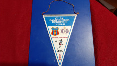 fanion STeaua - Anderlecht 5 11 1986 foto