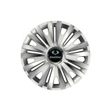 Set 4 capace roti Cu Inel Cromat Royal R14 Compatibil Cu SsangYoung, Autohelix MSA