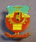 Insigna tematica heraldica - comunism - Municipiul Bucuresti