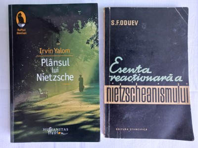 PLANSUL LUI NIETZSCHE- IRVIN YALOM + ESENTA REACTIONARA A NIETZSCHEANISMULUI... foto