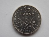 1/2 FRANC 1973 FRANTA, Europa