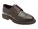 Pantofi eleganti EPICA maro, M296, din piele naturala