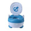 Olita pentru Copii, Flippy, +1an, Portabila, Design cu Ancora, cu Capac, Model Prietenos, Non-Toxic, Compartiment Detasabil, cu Manere, cu 4 Picioare,