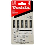 Makita B-23 - Set panze fierastrau pendular tija cu un prag de prindere (T) 50 mm metal taiere dreapta fina 5 bucati