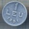 AX 794 MONEDA- ROMANIA - 1 LEU -ANUL 1951 -STAREA CARE SE VEDE