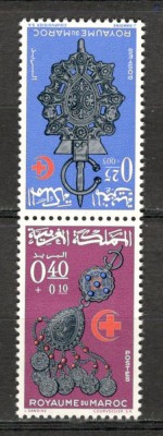 Maroc.1966 Crucea Rosie:Podoabe-tete beche MM.29 foto