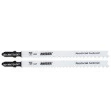 Set 2 lame pentru fierastrau pendular BIM 130 mm, 5-11 TPI, Raider