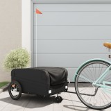 Gossi remorca pentru biciclete, negru, 45 kg, fier