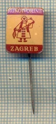 Y 436 INSIGNA -RUKOTVORINE -ZAGREB -CROATIA -IUGOSLAVIA-PENTRU COLECTIONARI foto