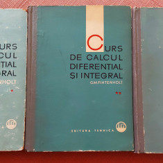 Curs de calcul diferential si integral 3 Volume - G. M. Fihtenholt