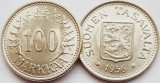 202 Finlanda 100 Markkaa 1956 km 41 aUNC argint, Europa