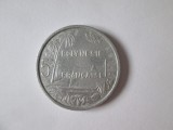 Polinezia franceză 5 Francs 1965 an rar, Australia si Oceania, Aluminiu