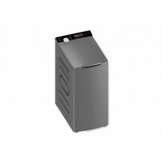 Masina de spalat rufe cu incarcre verticala Heinner HWM-TL8013IVKSA+++, 8kg, 1300RPM, clasa A, inverter, 15 programe, silver