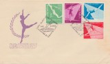 1957 Romania - FDC Campionatele Europene de Gimnastica, LP 429