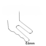 Set 100 cleme pentru pistol de reparat obiecte din plastic 0.6mm Cod: K18028-11 Automotive TrustedCars