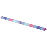 SPORTNOW B&acirc;rnă de gimnastică pliabilă bază antiderapantă, m&acirc;ner de transport, 236 x 10/15 x 6,5 cm multicoloră | Aosom Romania