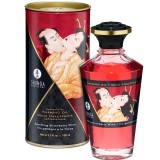 Ulei Afrodiziac Cu Efect De Caldura Sparkling Strawberry Wine, 100 ml, Shunga