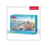 Cumpara ieftin Cubin Fun - Puzzle 3D Venetia 126 Piese, CubicFun