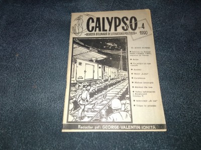 REVISTA CALYPSO NR 4 1990 foto