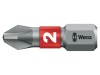 Bit Capăt de Șurubelniță Phillips PH2 25mm BiTorsion, Wera