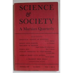 SCIENCE and SOCIETY , A MARXIAN QUATERLY , SUMMER , NO. 4 , 1987 , PREZINTA SUBLINIERI *