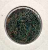 Japonia 1 Sen 1922 moneda bronz y # 42 Taisho