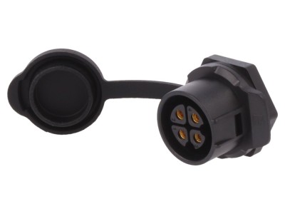 Conector Circular Soclu 20mm 4 PIN Aurit foto
