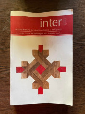 Inter. Revista Romana de studii teologice si religioase, anul 1, nr. 1-2 2007 foto