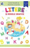 Litere si modele grafice. Coloreaza si invata a scrie - Sveta Albu