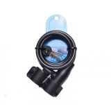 Antifurt cu cheie, pentru legat biciclete 8 X 1500 negru Cod:AWR0027