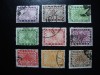 NEPAL 1907/30, Stampilat