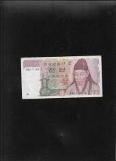 Coreea de Sud 1.000 1000 won 1983 seria7140913 foto