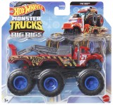 Hot Wheels Monster Trucks Big Rigs The 909, camion metalic cu 6 roti 1:64