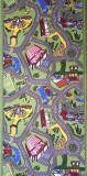 Traversa Covor Print 1129, Suport Pasla, Latime 200 cm - 200x500, Verde