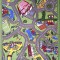 Traversa Covor Print 1129 Latime 110 cm - 110x600, Verde