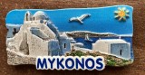 D6 - Magnet frigider - tematica turism - Grecia 96