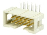 Soclu IDC Tată 10PIN 90&deg; THT 1,27mm 2x5