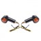 Set 2 semnalizari cu LED, tip Harley, cu diode, carcasa din plastic, culoare neg... Cod Produs: MX_NEW AM1492