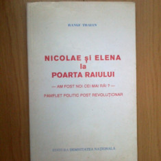 h2a NICOLAE SI ELENA LA POARTA RAIULUI - RANGU TRAIAN