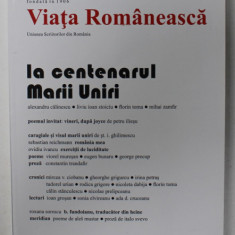 VIATA ROMANEASCA , REVISTA , NR. 1-2 / 2019