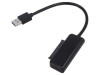 Cablu adaptor USB la SATA Savio SAVAK-38 5Gbps pentru SATA II, III, SSD 0.16m