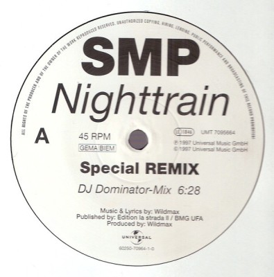 SMP - Nighttrain (Vinyl) foto