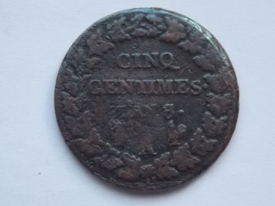 5 centimes 1799 FRANTA foto